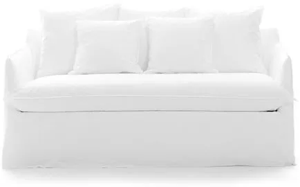 Gervasoni Ghost 13 Sofa-seng Lino Bianco